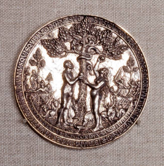 The Fall of Man (obverse), The Crucifixion (reverse)