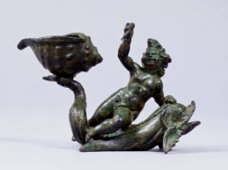 Inkwell: Putto on a Dolphin
