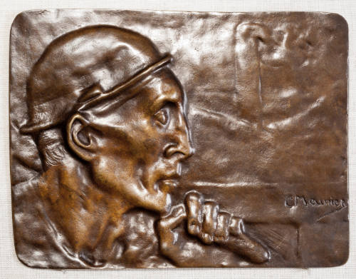 Bust of a Miner