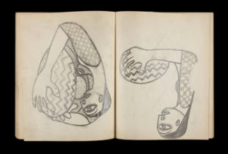 Designs--Pacific Ancient World--Chinese--Penn.Dutch--Persian [Sketchbook #2, Leaf 74]