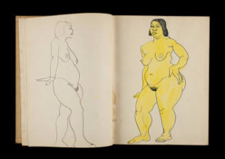 Art Institute, H. C. Westermann [Sketchbook #3, leaf 6]