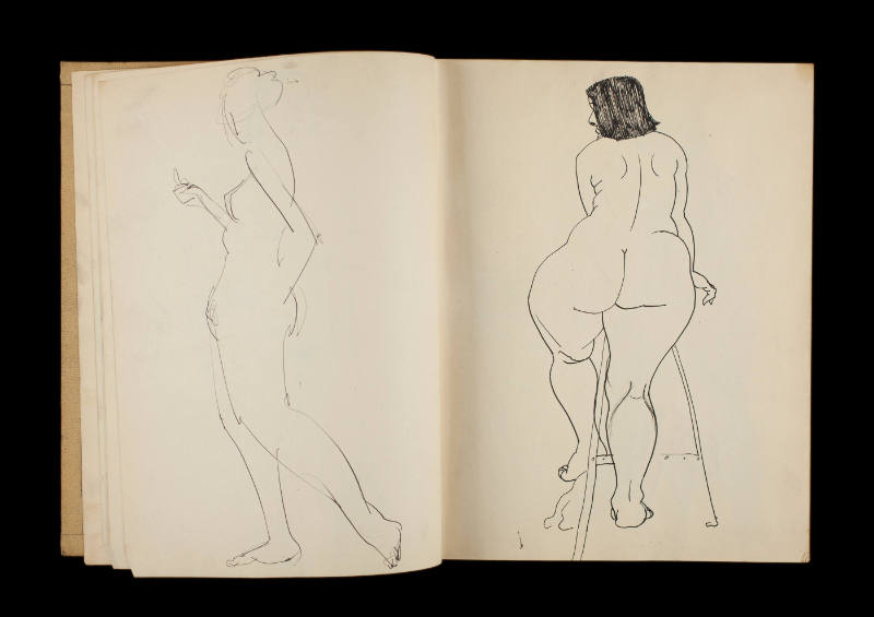 Art Institute, H. C. Westermann [Sketchbook #3, leaf 7]