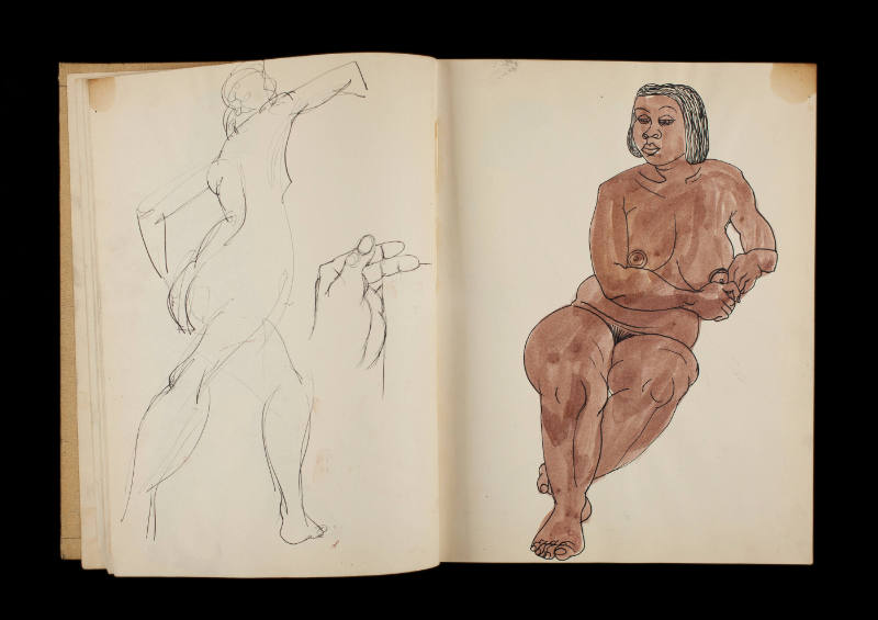 Art Institute, H. C. Westermann [Sketchbook #3, leaf 9]