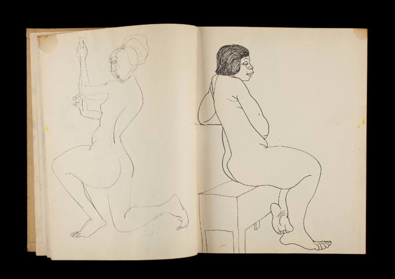 Art Institute, H. C. Westermann [Sketchbook #3, leaf 10]