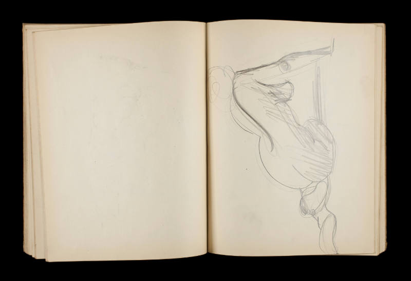 Art Institute, H. C. Westermann [Sketchbook #3, leaf 66]