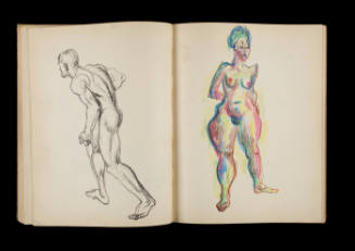 Art Institute, H. C. Westermann [Sketchbook #3, leaf 41]