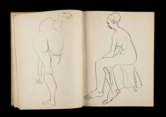 Art Institute, H. C. Westermann [Sketchbook #3, leaf 13]