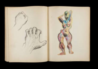 Art Institute, H. C. Westermann [Sketchbook #3, leaf 42]