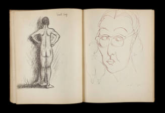 Art Institute, H. C. Westermann [Sketchbook #3, leaf 43]