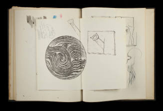 Sketchbook #9, Untitled [loose sheet inbetween leaves 53 and 61]