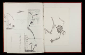Sketchbook #16, Untitled [loose sheet inbetween leaf 36 and back cover]