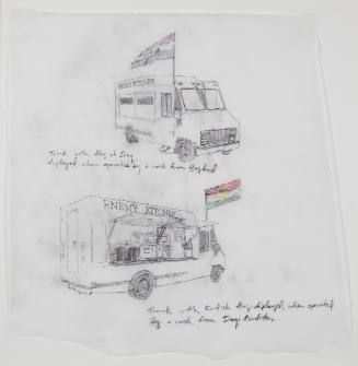 Sketch for Enemy Kitchen (Food Truck)