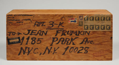 Crate for Untitled (for Jean Frumkin)