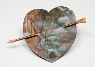 Untitled (small copper heart)