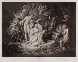 Boydell's Illustrations of Shakespeare, Vol. I: Midsummer-Night's Dream, Act IV, Scene I (after Henry Fuseli)