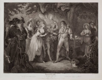 Boydell's Illustrations of Shakespeare, Vol. I: As You Like It, Act V, Scene IV (after William Hamilton)