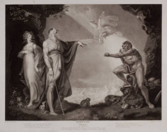 Boydell's Illustrations of Shakespeare, Vol. I: The Tempest, Act I, Scene II (after Henry Fuseli)