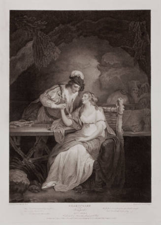 Boydell's Illustrations of Shakespeare, Vol. I: The Tempest, Act V, Scene I (after Francis Wheatley)