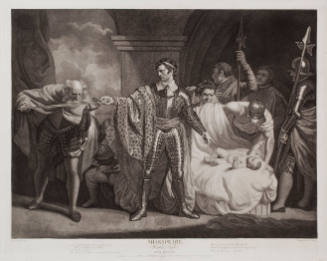 Boydell's Illustrations of Shakespeare, Vol. I: Winter's Tale, Act II, Scene III (after John Opie)