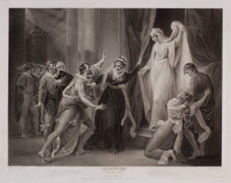 Boydell's Illustrations of Shakespeare, Vol. I: Winter's Tale, Act V, Scene III (after William Hamilton)