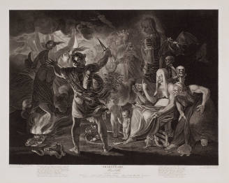 Boydell's Illustrations of Shakespeare, Vol. I: Macbeth, Act IV, Scene I (after Joshua Reynolds)