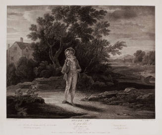 Boydell's Illustrations of Shakespeare, Vol. I: As You Like It, Act II, Scene VII, No. 2 (Second Age) (after Robert Smirke)