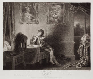 Boydell's Illustrations of Shakespeare, Vol. I: As You Like It, Act II, Scene VII, No. 3 (Third Age) (after Robert Smirke)