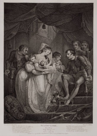 Boydell's Illustrations of Shakespeare, Vol. II: Third Part of King Henry the Sixth, Act V, Scene VII  (after James Northcote)