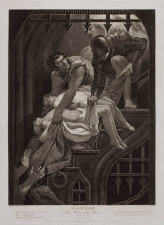Boydell's Illustrations of Shakespeare, Vol. II: King Richard the Third, Act IV, Scene III (after James Northcote)