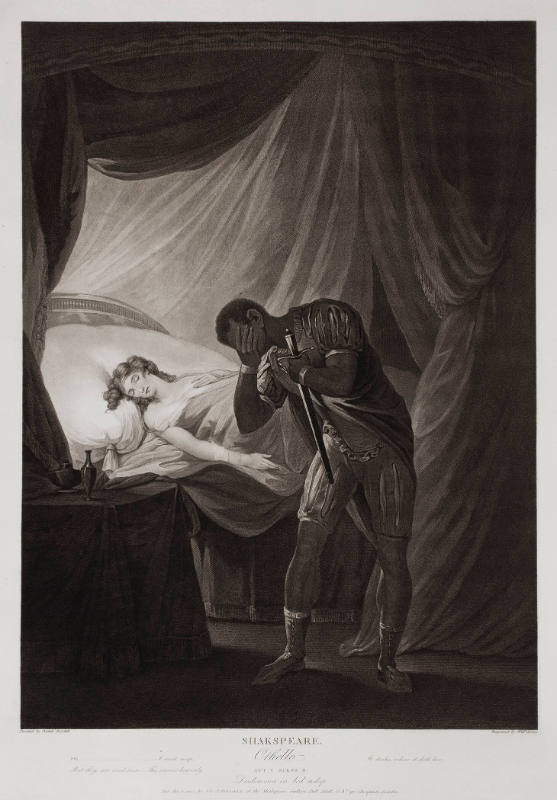 Boydell's Illustrations of Shakespeare, Vol. II: Othello, Act V, Scene II (after Josiah Boydell)