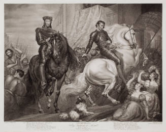 Boydell's Illustrations of Shakespeare, Vol. II: King Richard the Second, Act V, Scene II (after James Northcote)