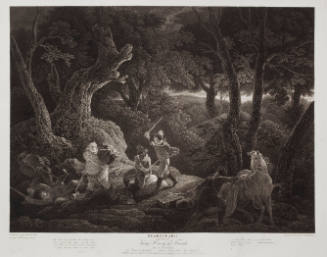 Boydell's Illustrations of Shakespeare, Vol. II: First Part of King Henry the Fourth, Act II, Scene II (after Robert  Smirke and Joseph Farington))