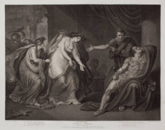 Boydell's Illustrations of Shakespeare, Vol. II: Antony and Cleopatra, Act III, Scene IX (after Henry Tresham)