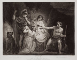 Boydell's Illustrations of Shakespeare, Vol. II: Timon of Athens, Act IV, Scene III (after John Opie)