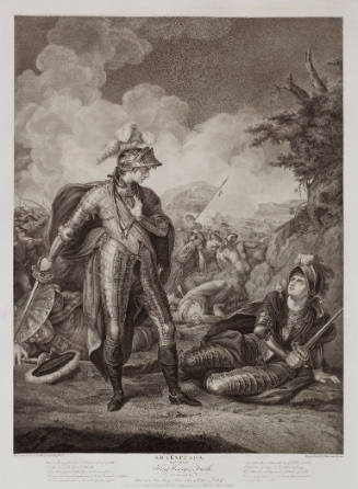 Boydell's Illustrations of Shakespeare, Vol. II: First Part of King Henry the Fourth, Act V, Scene IV (after John Francis Rigaud)