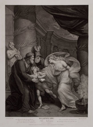Boydell's Illustrations of Shakespeare, Vol. II: Titus Andronicus, Act IV, Scene I (after Thomas Kirk)