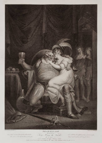 Boydell's Illustrations of Shakespeare, Vol. II: Second Part of King Henry the Fourth, Act II, Scene IV (after Henry Fuseli)