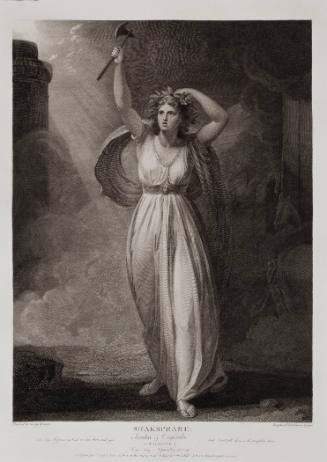 Boydell's Illustrations of Shakespeare, Vol. II: Troilus and Cressida, Act II, Scene II (after George Romney)