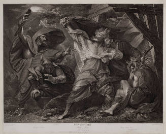 Boydell's Illustrations of Shakespeare, Vol. II: King Lear, Act III, Scene IV (after Benjamin West)