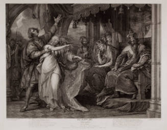 Boydell's Illustrations of Shakespeare, Vol. II: Hamlet, Act IV, Scene V (after Benjamin West)