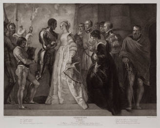 Boydell's Illustrations of Shakespeare, Vol. II: Othello, Act II, Scene I (after Thomas Stothard)