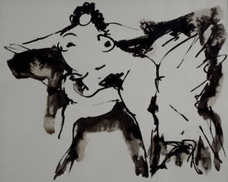 Untitled [Woman and Bull]