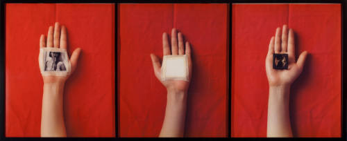 Triptych with Hands