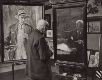 Max Liebermann and Self-Portrait