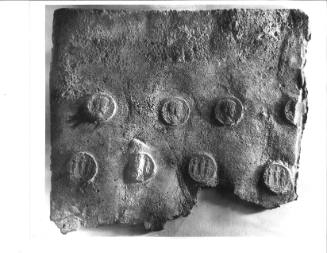 Sarcophagus Fragment with Imperial Portrait Medallions (of Marcus Aurelius)