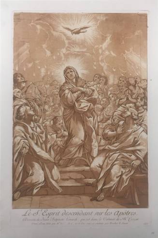 Pentecost: Descent of the Holy Spirit upon the Virgin and the Apostles (after Giovanni Battista Leonardi)