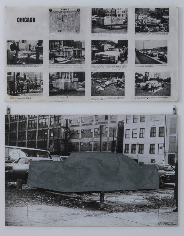 Cadillac in concrete-realisiert, jan 1970 (in 2 parts) (Cadillac in concreterealized, Jan 1970 [in 2 parts])
