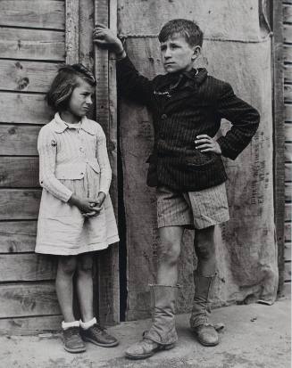 Brother and Sister, Spanish Refugees, South France, 1946
