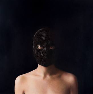 Untitled (Black Velvet Mask)