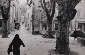 Provence (Woman in Black Walking)